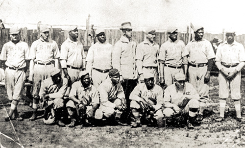 1912 Members of the Buxton Wonders baseball team