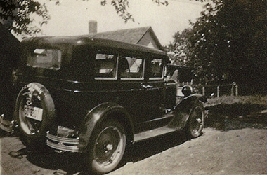 1928 Chevy Butcher family car