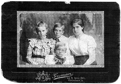 Nylander Children 1896 Photo