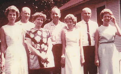 The Peterson siblings in a mid-1960’s photo.